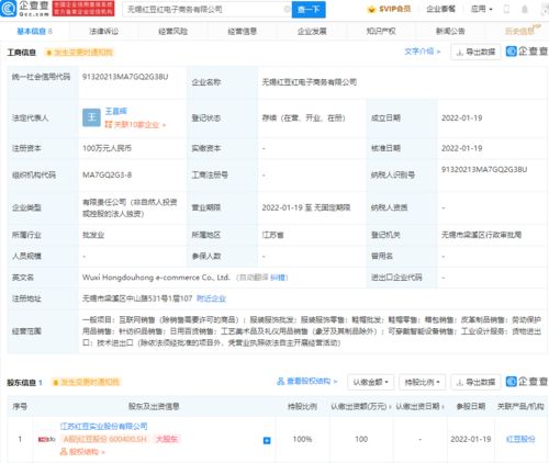 紅豆股份成立新公司,經(jīng)營范圍含可穿戴智能設(shè)備銷售